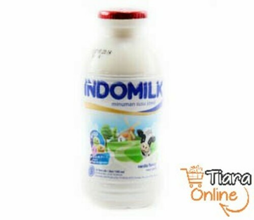 INDOMILK - UHT VANILA : 190 ML 