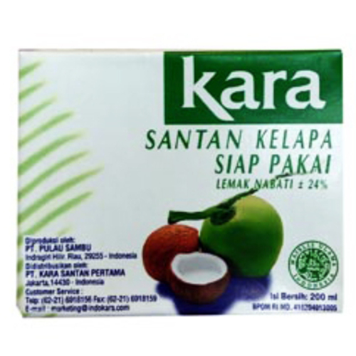 KARA - SANTAN KELAPA HIJAU : 200 ML 