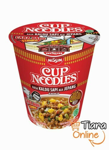 NISSIN - CUP NOODLES KALDU SAPI : 66 GR 