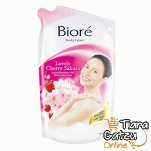 BIORE BODY FOAM LOVELY SAKURA REF : 450 ML