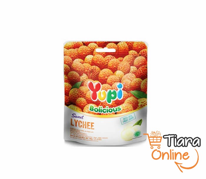 YUPI - BOLICIOUS SWEET LYCHEE : 40 GR 