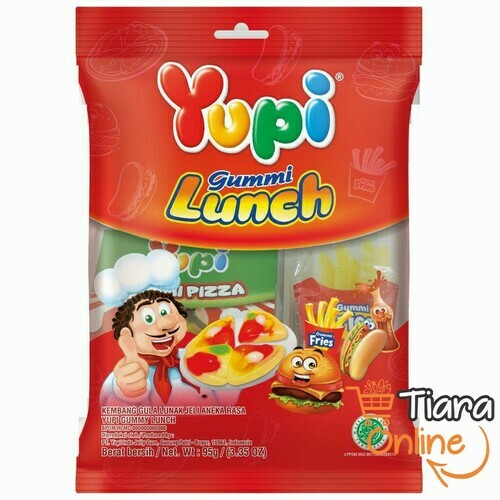 YUPI - GUMMY LUNCH : 95 GR 