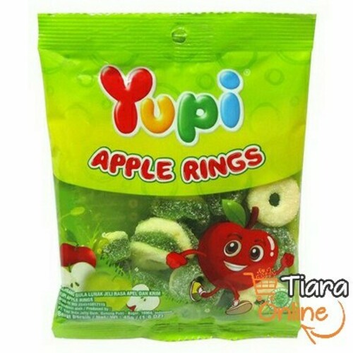 YUPI - APPLE RINGS : 45 GR 