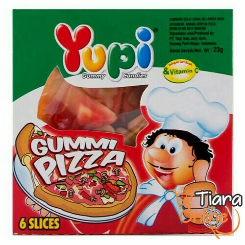 YUPI - GUMMY PIZZA : 23 GR 