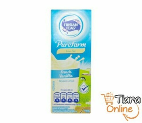 FRISIAN FLAG UHT HI LOW VANILLA : 225 ML