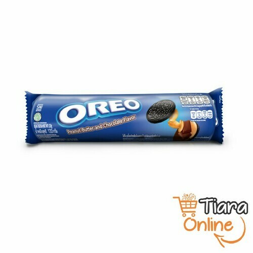 OREO - PEANUT BUTTER  & COKLAT : 123.5 GR 