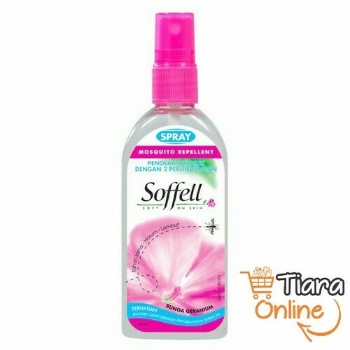 SOFFELL - GERANIUM SPRAY : 80 ML 