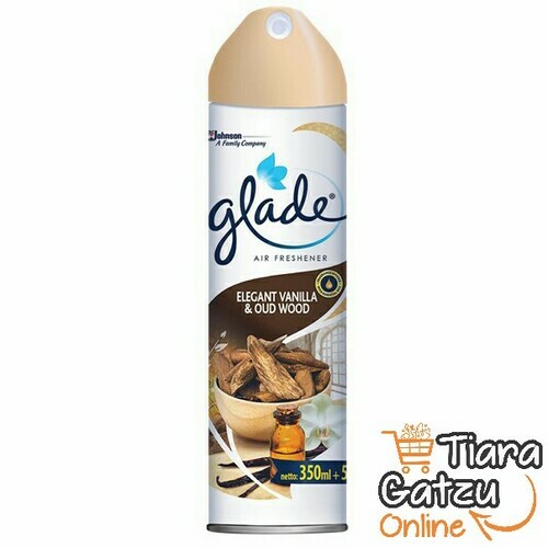 GLADE - AEROSOL VANILLA & OUD WOOD : 350 ML 