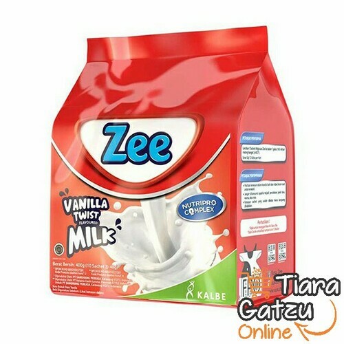 ZEE VANILLA TWIST BAG : 10X40GR