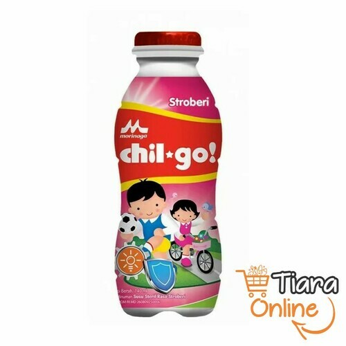 MORINAGA CHIL GO - STRAWBERRY : 140 ML 