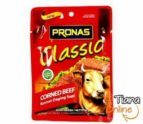 PRONAS - CORNED CLASSIC BEEF ORIGINAL : 50 GR 