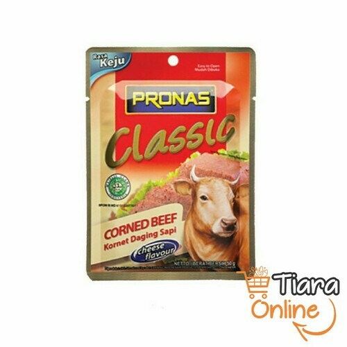 PRONAS - CORNED CLASSIC BEEF KEJU : 50 GR 