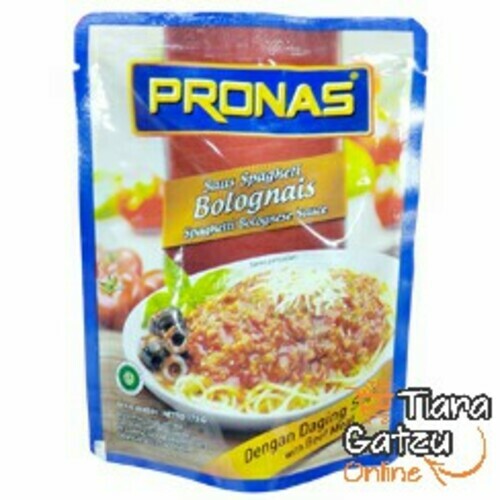 PRONAS - SAUS SPAGHETI BOLOGNAIS : 175 GR 