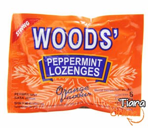 WOODS' LOZENGES ORANGE : 6X2.5GR 