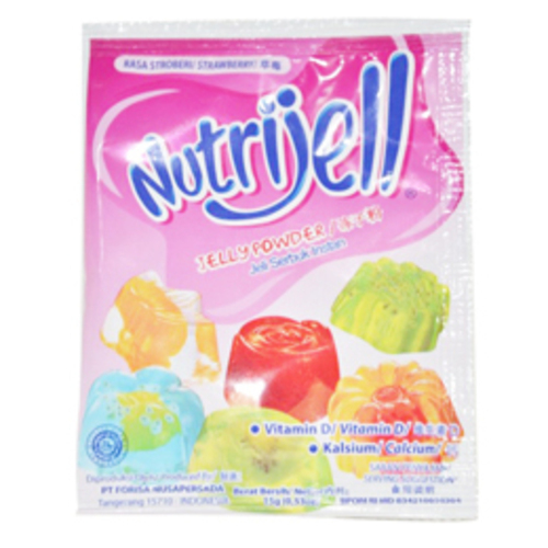 NUTRIJELL - STRAWBERRY : 15 GR 