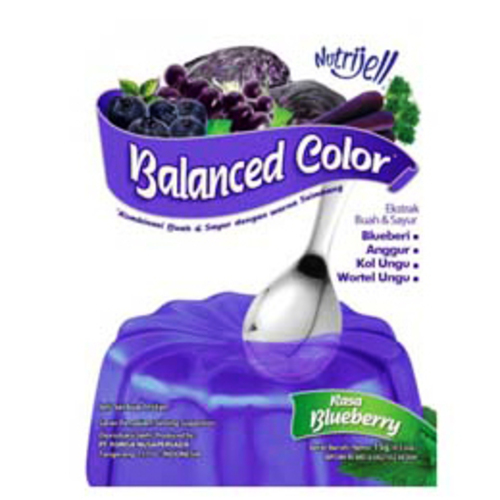 NUTRIJELL - BALANCED COLOUR BLUEBERRY : 15 GR 