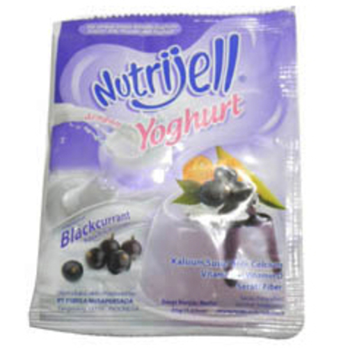 NUTRIJELL - YOGHURT : 35 GR BLACKCURRANT