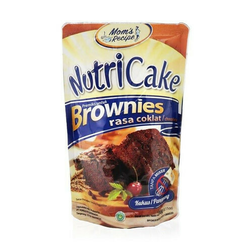 NUTRICAKE - BROWNIES : 230 GR COKLAT