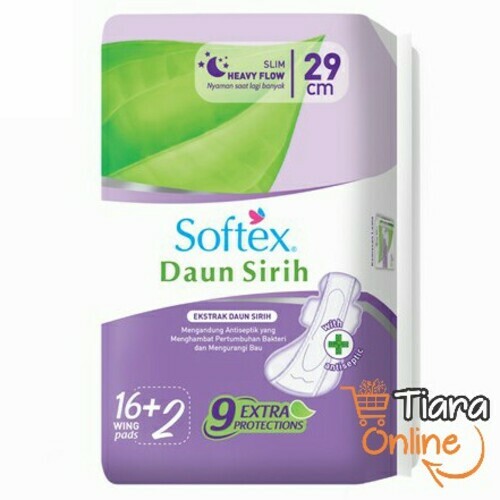 SOFTEX DAUN SIRIH NATURAL COOL 29 CM : 16+2