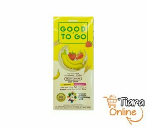 INDOMILK - UHT GOOD TO GO BANANA BERRY : 250 ML 