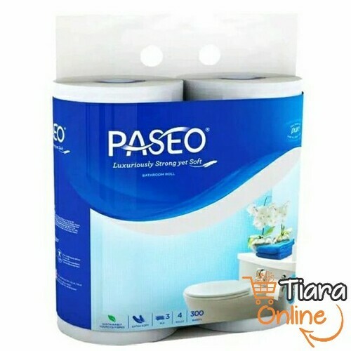 PASEO - WHITE BATHROOM ROL : 4X300'S 