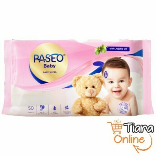 PASEO - BABY WIPES JOJOBA OIL : 50'S 