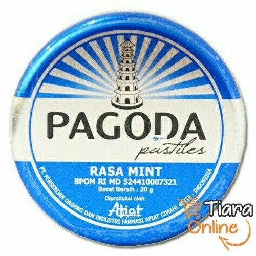 PAGODA - PASTILES BIRU : 20 GR 