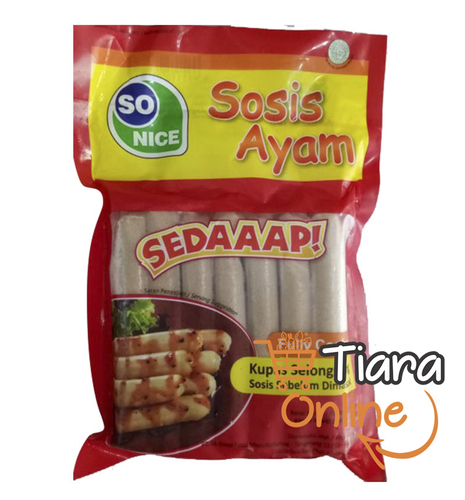 SO NICE SOSIS AYAM : 375 GR 