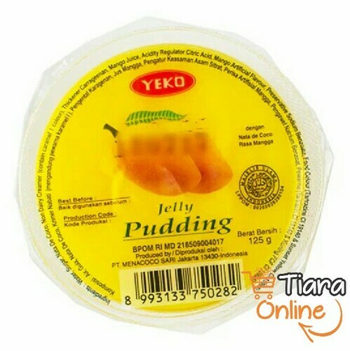 YEKO JELLY PUDDING MANGO : 125 GR