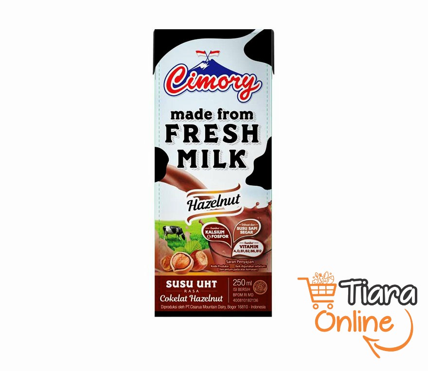 CIMORY UHT FRESH MILK HAZELNUT : 250 ML