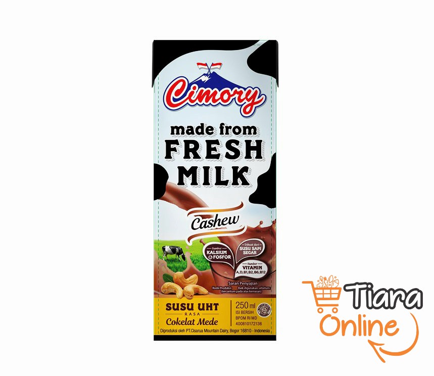 CIMORY UHT FRESH MILK CASHEW : 250 ML