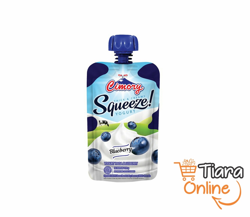 CIMORY YOGURT SQUEEZE BLUEBERRY : 120 ML