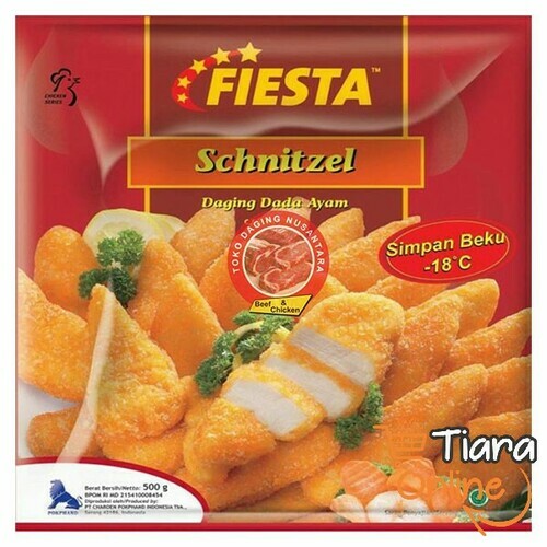 FIESTA CHICKEN SCHNITZEL : 500 GR