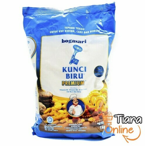 KUNCI BIRU - TEPUNG TERIGU : 1 KG 