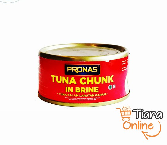 PRONAS - TUNA CHUNK IN BRINE : 185 GR 