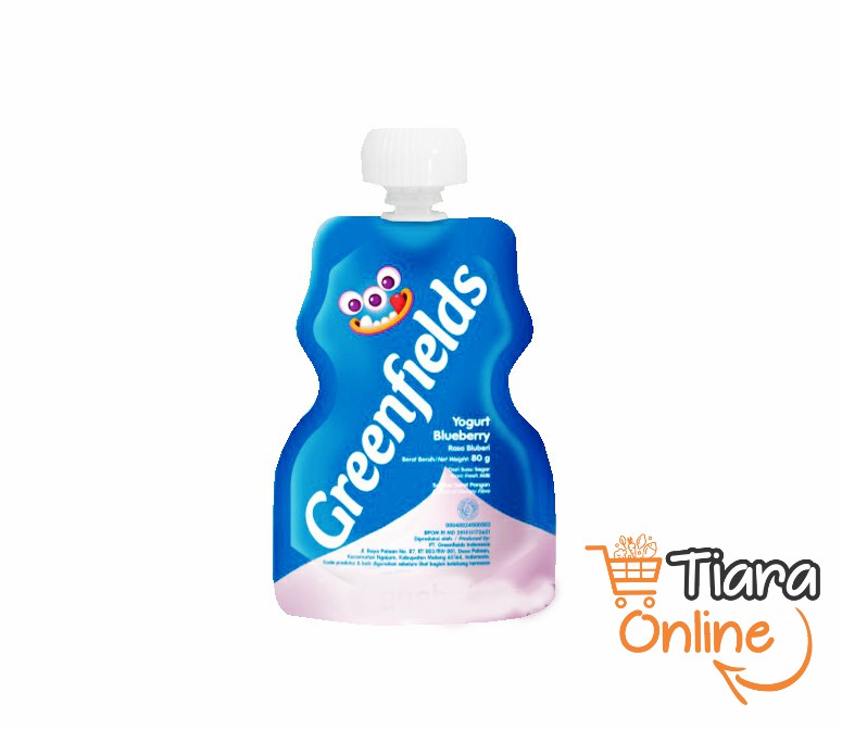 GREENFIELDS - YOGURT BLUEBERRY : 80 GR 