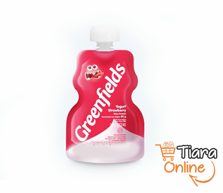 GREENFIELDS - YOGURT STRAWBERRY : 80 GR 