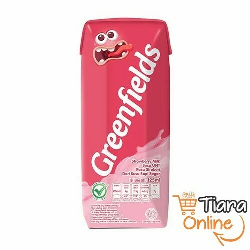 GREENFIELDS UHT STRAWBERRY : 125 ML