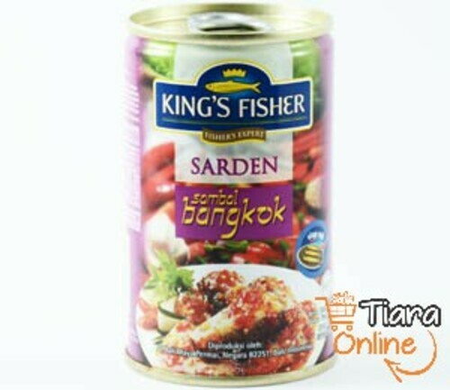 KING'S FISHER SARDINE BANGKOK SAUCE : 155 GR