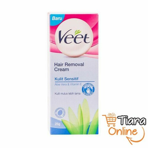 VEET HAIR REMOVAL CREAM SENSITIF : 25 GR