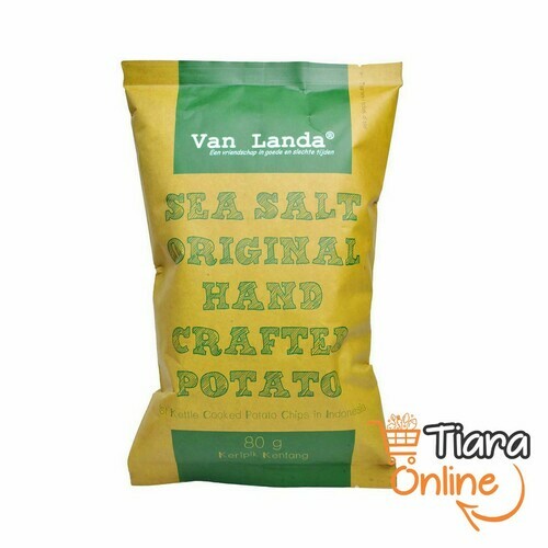 VAN LANDA - POTATO CHIPS ORIGINAL : 80 GR 