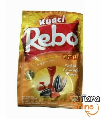 REBO - KUACI SALTED CARAMEL : 13 GR 