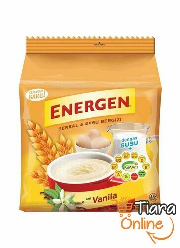 ENERGEN INSTANT VANILLA FLAVOUR : 10X32GR