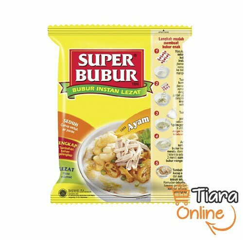 SUPER BUBUR - AYAM SINGLE : 45 GR 