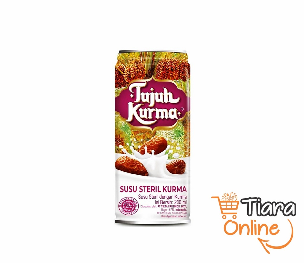 TUJUH KURMA - SUSU STERIL KURMA : 200 ML 