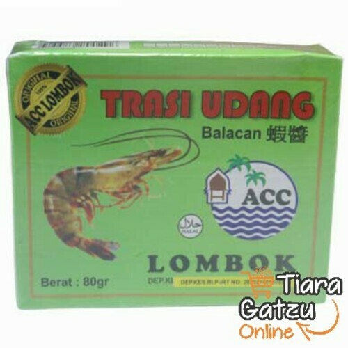 TERASI UDANG ACC LOMBOK - : 80 GR 