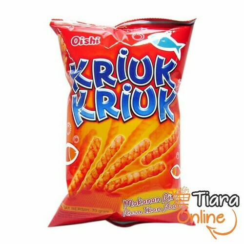 OISHI - KRIUK-KRIUK IKAN BALADO : 70 GR 