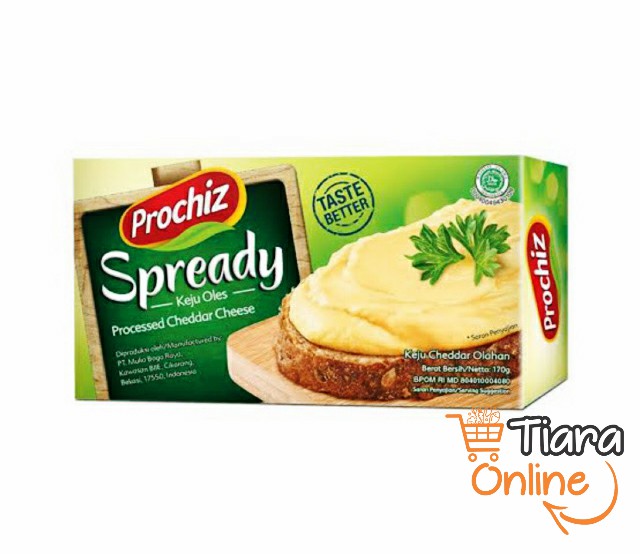 PROCHIZ - SPREADABLE KEJU OLES : 160 GR 