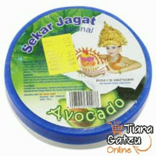 SEKAR JAGAT - BODY SCRUB AVOCADO : 100 GR 