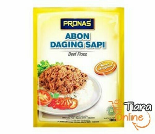 PRONAS - ABON DAGING SAPI ORIGINAL : 100 GR 